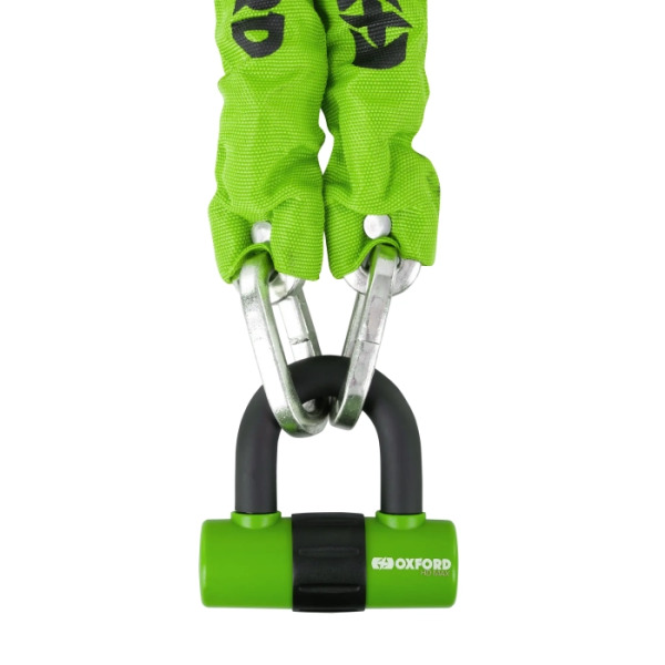 Oxford Oxford hd chain lock 9.3mm x 1.5m green